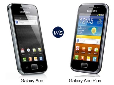 Samsung Galaxy Ace Plus S7500 u poređenju sa prethodnikom