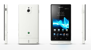 Sony Xperia Sola u beloj boji