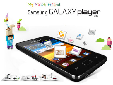 Samsung Galaxy Player 3.6 ima dve kamere i bateriju kapaciteta 1.500 mAh