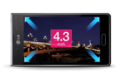 LG Optimus L7 P700 ima sjajni ekran od 4,3 inača!