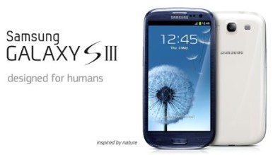Samsung Galaxy S3 nastupa pod sloganom "Designed for humans"