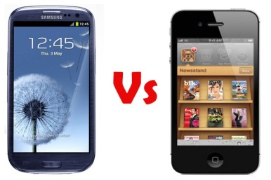 Samsung Galaxy S3 vs iPhone 4S