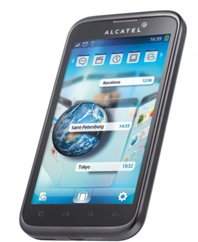 Alcatel OT-995 ima velikodušni ekran od 4,3 inča