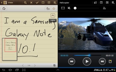 Samsung Galaxy Note 10.1 odlikuje mnoštvo fabričkih aplikacija i dobar multitasking