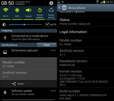 Android 4.1 Jelly Bean je već dostupan za neke novije modele poput Samsunga Galaxy S3