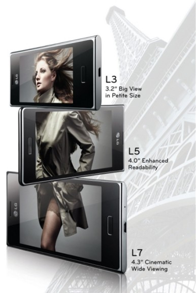 LG Optimus L seriju karakterišu oštre ivice