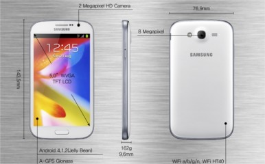 Samsung Galaxy Grand podseća na moćni Samsung Galaxy S3