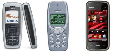 nokia 2600, 3310, 5230