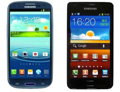 samsung galaxy s2 i s3