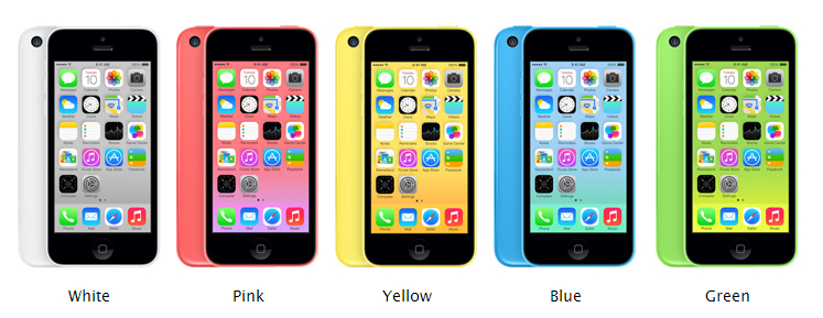 iPhone 5C 5