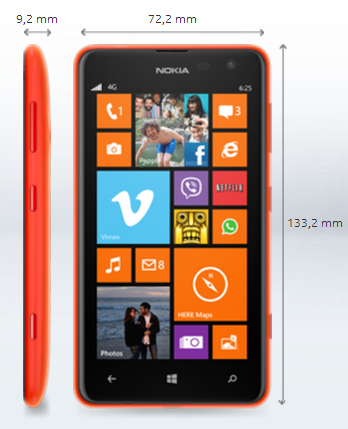 Nokia Lumia 625 4