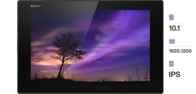 Sony Xperia Z2 tablet ekran