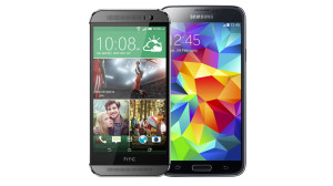 Samsung Galaxy S5 vs HTC One M8 1