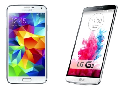 LG G3 vs Samsung Galaxy S5 12