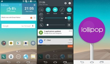 LG G3 Android 5.0 Lollipop 2