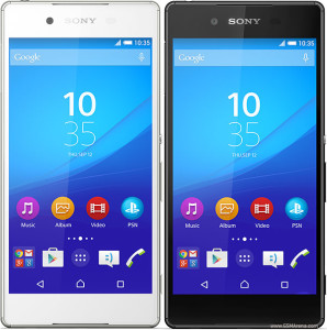 Crni i beli model Sony Xperia Z3+