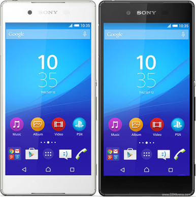 Crni i beli model Sony Xperia Z3+