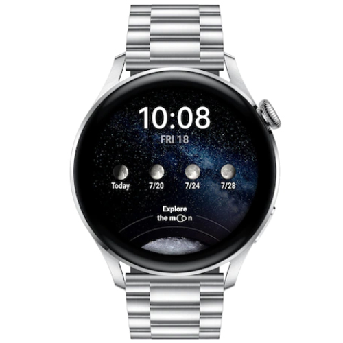Huawei Watch 3 46mm Titanium Grey case with Titanium Strap